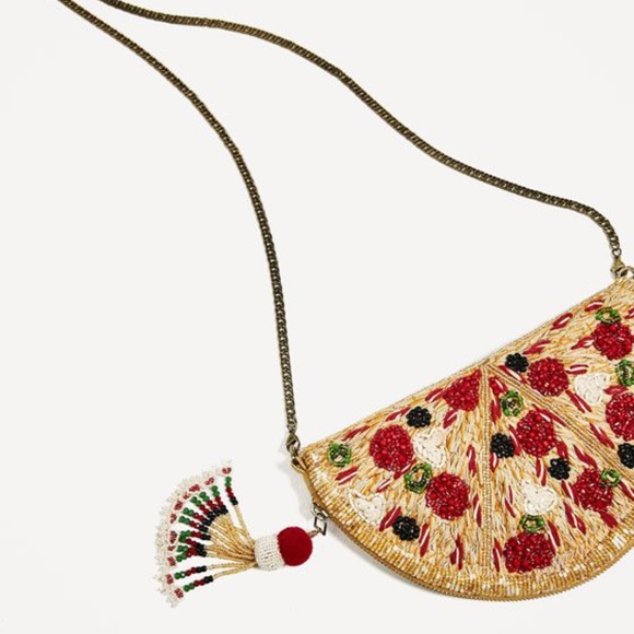 Zara Handbags - ISO Pizza Purse from Zara